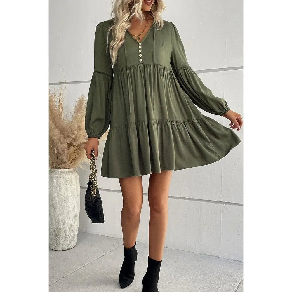 Tiered Mini Dress - LECCE