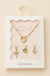 Tropical Vibes Gold Dipped 18K Charm Necklace - LECCE