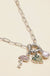 Tropical Vibes Gold Dipped 18K Charm Necklace - LECCE