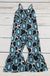 Turquoise Cow Printed Baby Girls Jumpsuit - LECCE