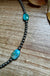 Turquoise Necklace with Navajo Beads - LECCE