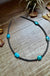 Turquoise Necklace with Navajo Beads - LECCE