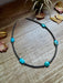 Turquoise Necklace with Navajo Beads - LECCE