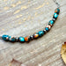 Turquoise & Spiny Oyster Pearl Necklace - LECCE