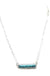 Turquoise Western Bar Necklace - LECCE