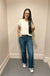 Twisted Texture Knit V Neck Top - LECCE