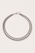 Two Strand Polished Navajo Bead Necklace on soft-white background