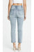 Ultra High Rise Straight Denim Jeans - LECCE