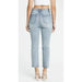 Ultra High Rise Straight Denim Jeans - LECCE
