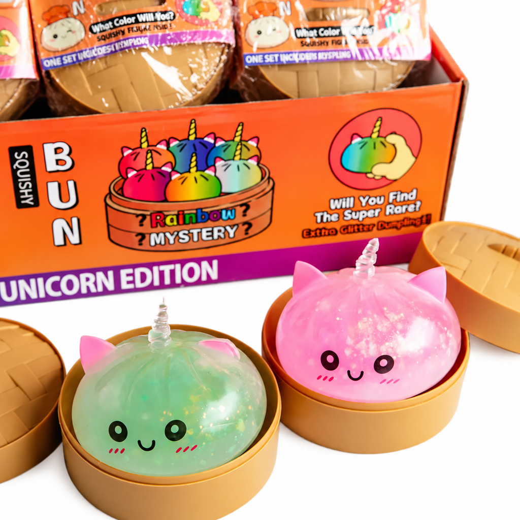 Unicorn Mystery Dumpling Squishies