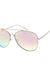 Unisex Large Metal Sunglasses - LECCE