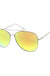 Unisex Large Metal Sunglasses - LECCE
