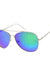 Unisex Large Metal Sunglasses - LECCE