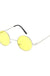 Unisex Metal Round Sunglasses - LECCE
