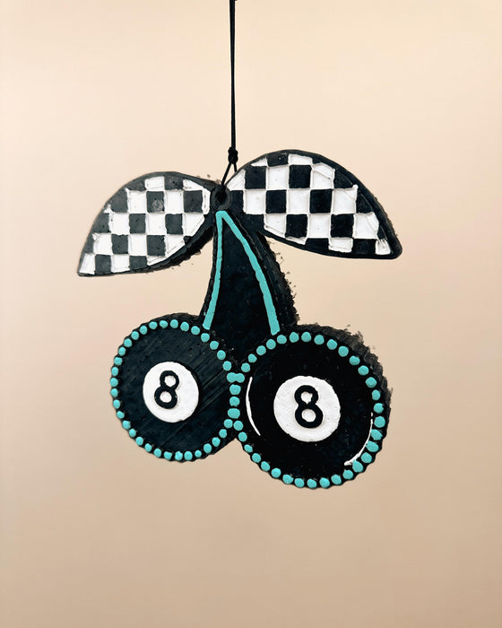 8 Ball Cherries Car Freshie