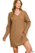 V Neck Sweater Dress - LECCE