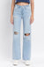 Vervet 90's Vintage Super High Rise Flare Jeans - LECCE