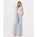 Vervet 90's Vintage Super High Rise Flare Jeans - LECCE