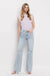 Vervet 90's Vintage Super High Rise Flare Jeans - LECCE