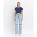 Vervet 90's Vintage Super High Rise Flare Jeans - LECCE