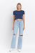 Vervet 90's Vintage Super High Rise Flare Jeans - LECCE