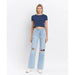 Vervet 90's Vintage Super High Rise Flare Jeans - LECCE