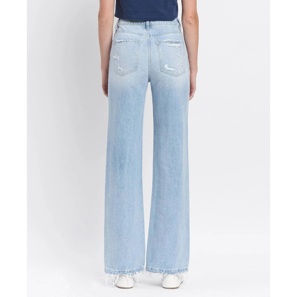 Vervet 90's Vintage Super High Rise Flare Jeans - LECCE