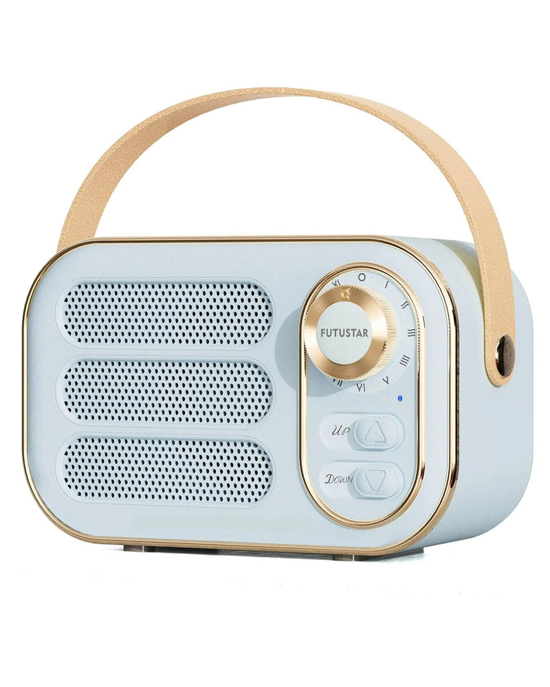 Vintage Bluetooth Speaker - Blue - LECCE