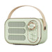 Vintage Bluetooth Speaker - Blue - LECCE