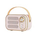 Vintage Bluetooth Speaker - Blue - LECCE