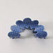 Vintage Porcelain Style Half Moon Hair Claw Clips - LECCE