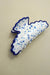Vintage Porcelain Style Half Moon Hair Claw Clips - LECCE