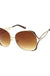 Vivant Eyewear Metal Oversized Sunglasses - LECCE