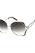 Vivant Eyewear Metal Oversized Sunglasses - LECCE