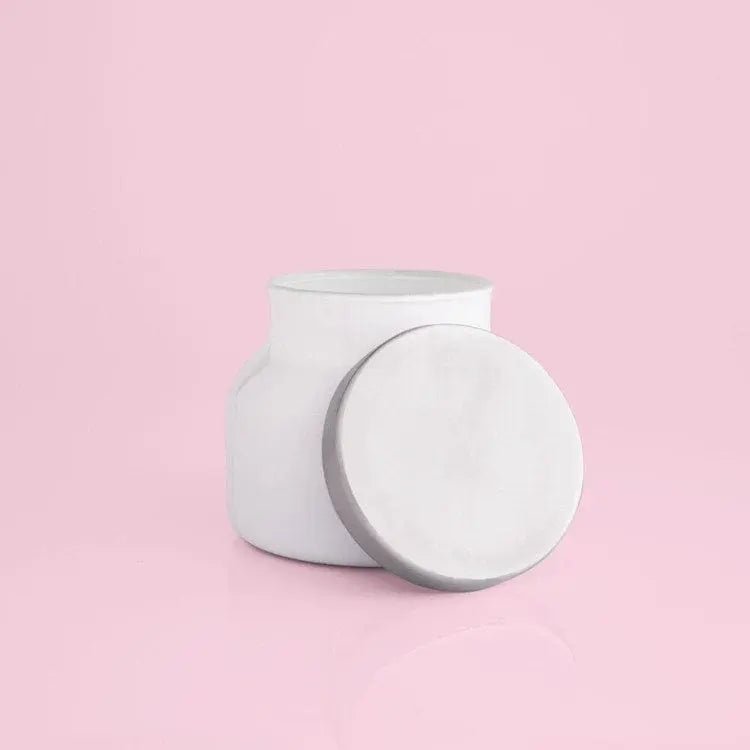 Volcano White Signature Petite Jar, 8 Oz - LECCE
