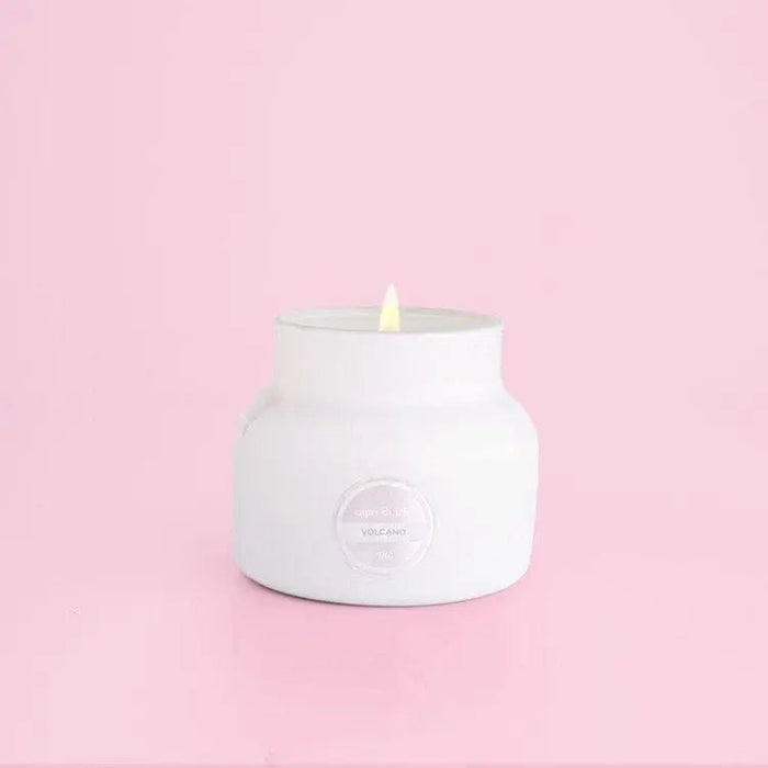 Volcano White Signature Petite Jar, 8 Oz - LECCE