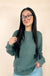 Waffle Knit Long Sleeve Top - LECCE