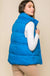 Waist Toggles Zip - Up Puffer Vest - LECCE