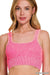 Washed Ribbed Seamless With Bra Pads - LECCE