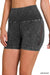 Washed Seamless High Waisted Shorts - LECCE