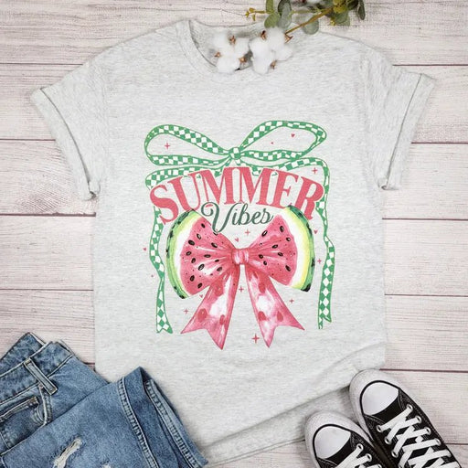 Watermelon Summer Vibes Tee - LECCE