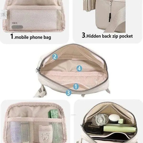 Waterproof Fanny Pack Belt Bum Bag - LECCE