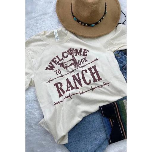 Welcome Ranch Tee - LECCE