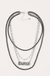 Western 4 Layered Navajo Bead Necklace on soft-white background