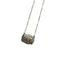 Western Belt Buckle Initial Necklace - LECCE
