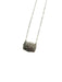Western Belt Buckle Initial Necklace - LECCE