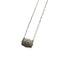 Western Belt Buckle Initial Necklace - LECCE