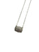 Western Belt Buckle Initial Necklace - LECCE