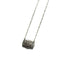 Western Belt Buckle Initial Necklace - LECCE