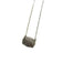 Western Belt Buckle Initial Necklace - LECCE
